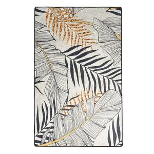 Koberec Herbal 80x150 cm bielo-čierny/zlatý vyobraziť