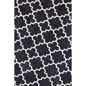 Koberec Kupa 100x300 cm biely/čierny vyobraziť