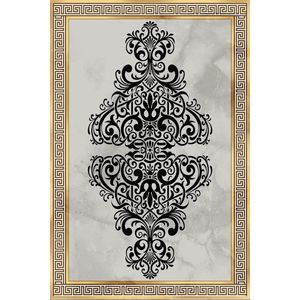 Koberec Malava 50x80 cm sivý/hnedý vyobraziť