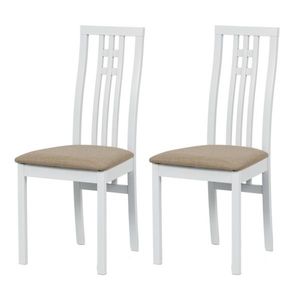 Sada jedálenských stoličiek BC-2482 WT, 2 ks vyobraziť