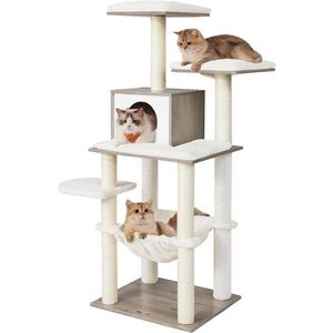 Kočičí škrabadlo Volue šedo-béžové vyobraziť