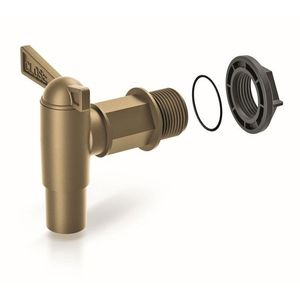 Kohoutek k sudu na dešťovou vodu TAPCAN II zlatý vyobraziť