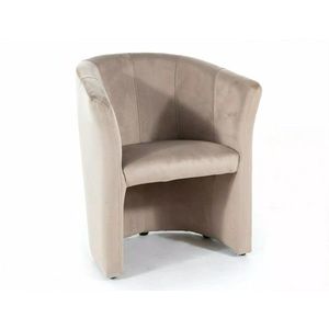 Koktejlové křeslo AMENITIES tmavě béžové vyobraziť