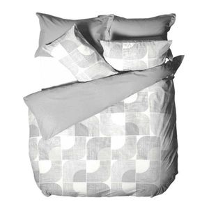 B.E.S. Petrovice Flanelové obliečky Nordic Grey, 140 x 200 cm, 70 x 90 cm vyobraziť