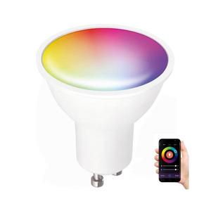 LED RGB Inteligentná stmievateľná žiarovka GU10/5W/230V 2700-6500K Wi-Fi Tuya KAGU5RGBCTWA vyobraziť