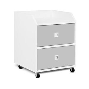 Konsimo Sp. z o.o. Sp. k. Detský úložný kontajner MIRUM 54, 2x42, 4 cm biela/šedá 10733.02.151 vyobraziť