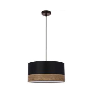 Luster na lanku PORTO 1xE27/60W/230V čierna/hnedá 31-17598 vyobraziť