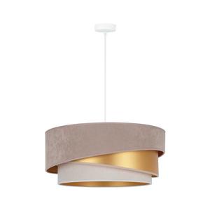 - Luster na lanku KOBO 1xE27/15W/230V pr. 45 cm béžová/zlatá/krémová 600187 vyobraziť