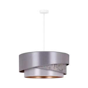 - Luster na lanku KOBO 1xE27/15W/230V pr. 45 cm strieborná/zlatá 600217 vyobraziť