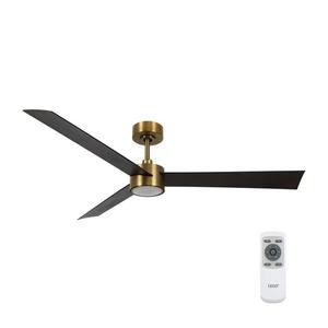 Lucci air 21610549- LED Stmievateľný látor CLIMATE 12W/230V wenge/zlatá + DO 21610549 vyobraziť