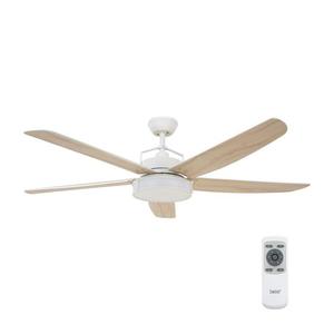 Lucci air 213176-LED Stropný látor LOUISVILLE 1xGX53/18W/230V drevo/bílá+DO 213176 vyobraziť