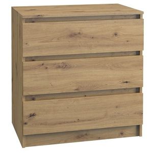 Komoda Baroste M3 hnedá vyobraziť