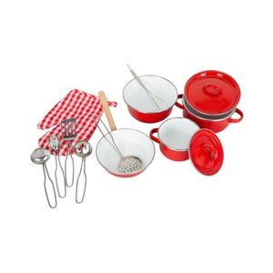 Small Foot - Detské kovové riady červená LE8964 vyobraziť