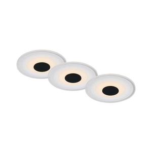 Briloner - SADA 3x LED Kúpeľňové podhľadové svietidlo LED/6W/230V IP44 čierna 7043-035 vyobraziť