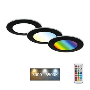 Briloner - SADA 3x LED Stmievateľné kúpeľňové svietidlo LED/4, 8W/230V IP65 7035-035 vyobraziť