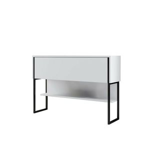 Komoda Luxe White and Black vyobraziť