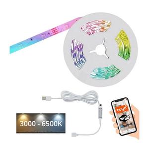 Brilo - LED RGBW Stmievateľný pásik 6, 6m LED/7, 5W/USB Tuya 2309-150 vyobraziť