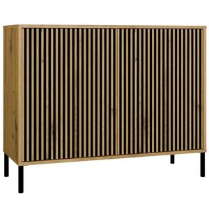 Komoda Kamaro 2D Slim 103 cm dub Artisan vyobraziť