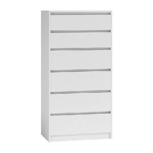 Komoda KARO K6 bílá vyobraziť