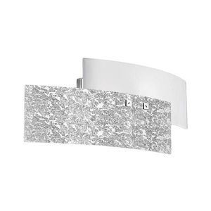 Gea Luce LARA A P arg - Nástenné svietidlo LARA 2xE14/42W/230V strieborná LARA A/P arg vyobraziť