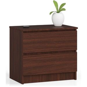 Komoda Kuba 60 cm - 2 zásuvky wenge vyobraziť
