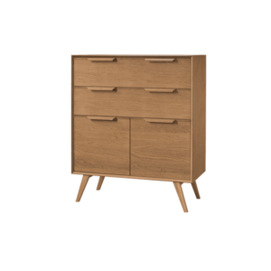 Komoda Leo 15 II 105 cm dub Rustikal karamelový vyobraziť