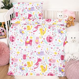 4Home Detské bavlnené obliečky do postieľky Playful Paws, 100 x 135 cm, 40 x 60 cm vyobraziť