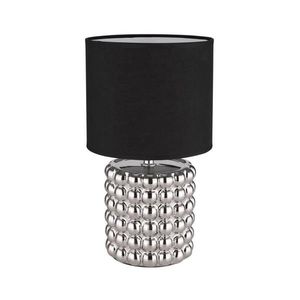 Globo 21626C - Stolná lampa VALENTINO 1xE14/40W/230V čierna/strieborná 21626C vyobraziť