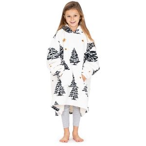 4Home Baránková mikina mikroplyš Frosted Trees, uni S - detské vyobraziť