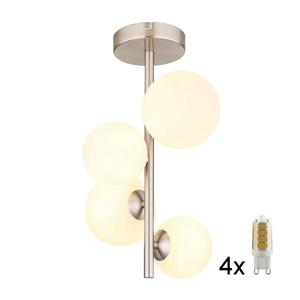 Globo 56140-4D - LED Luster na tyči RIHA 4xG9/3W/230V chróm 56140-4D vyobraziť