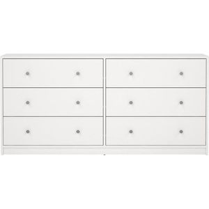 Komoda Myras 143 cm bílá vyobraziť