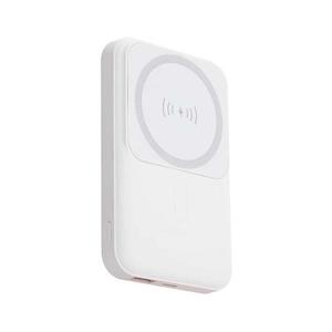 Power Bank magnetická s bezdrôtovým nabíjaním 10 000mAh/20W/3, 7V biela 23039 vyobraziť