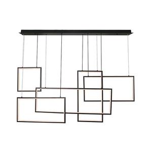 LED Stmievateľný luster na lanku LED/45W/230V 3000K čierna 15344 vyobraziť