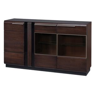 Komoda Porti 48 180 cm z masivu dub čokoládový vyobraziť