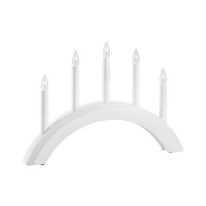 Markslöjd 705952 - Vianočný svietnik AVENTO 5xE10/3W/230V biela 705952 vyobraziť