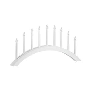 Markslöjd 705954 - Vianočný svietnik AVENTO 9xE10/3W/230V biela 705954 vyobraziť