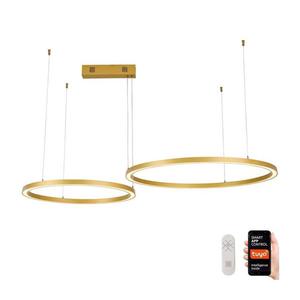 NEO 07218L - LED Stmievateľný luster FINO 93W/230V 60/80cm zlatá Tuya+DO 07218L vyobraziť