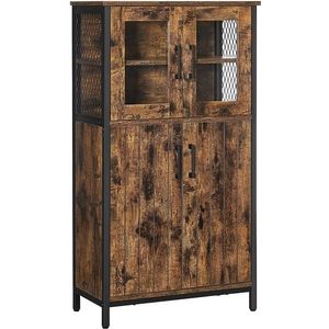 Komoda Rodosa 108 cm hnědá vyobraziť