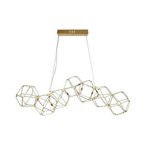 LED Luster na lanku LED/28W/230V 3000K zlatá 15339 vyobraziť