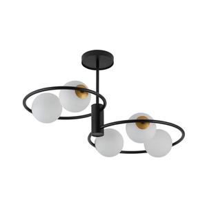 Luster na tyči AQUA 5xG9/12W/230V čierna 33468 vyobraziť