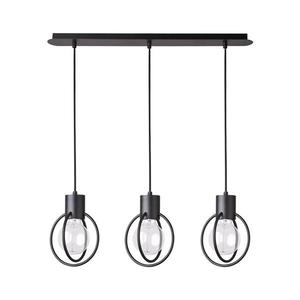 Luster na lanku AURA 3xE27/60W/230V čierna 31090 vyobraziť