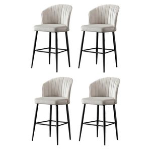 Súprava barových stoličiek Rubi Cream, 4 ks, 4 ks vyobraziť
