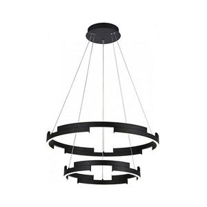 Redo 01-3179 - LED Stmievateľný luster na lanku CASTLE LED/60W/230V čierna 01-3179 vyobraziť