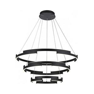 Redo 01-3182 - LED Stmievateľný luster na lanku CASTLE LED/80W/230V čierna 01-3182 vyobraziť