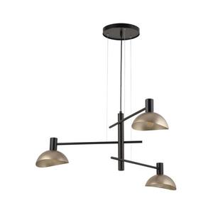 Luster na lanku ARTIS 3xE14/40W/230V čierna/zlatá 40567 vyobraziť