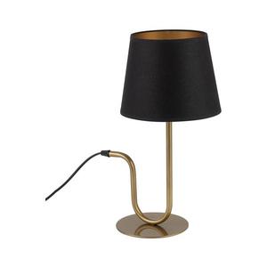Stolná lampa VOLUTTO 1xE27/60W/230V čierna/medená 50358 vyobraziť