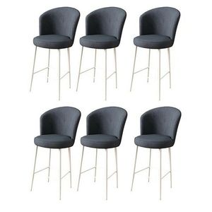 Súprava barových stoličiek Alte Anthracite and White, 6 ks, 6 ks vyobraziť