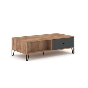 Konferenční stolek Bilbao 110 cm cm dub Craft Tobacco/grafit vyobraziť