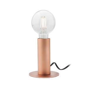 Redo 01-2131 - Dotyková stolná lampa RIVET 1xE27/42W/230V meď 01-2131 vyobraziť