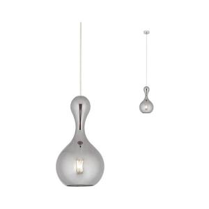 Redo 01-2256 - Luster na lanku LOB 1xE27/42W/230V pr. 18 cm šedá 01-2256 vyobraziť